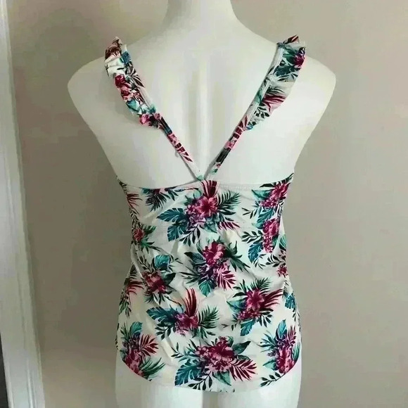 Arizona Jeans Tankini Swim Suit Top - Picture 5 of 8